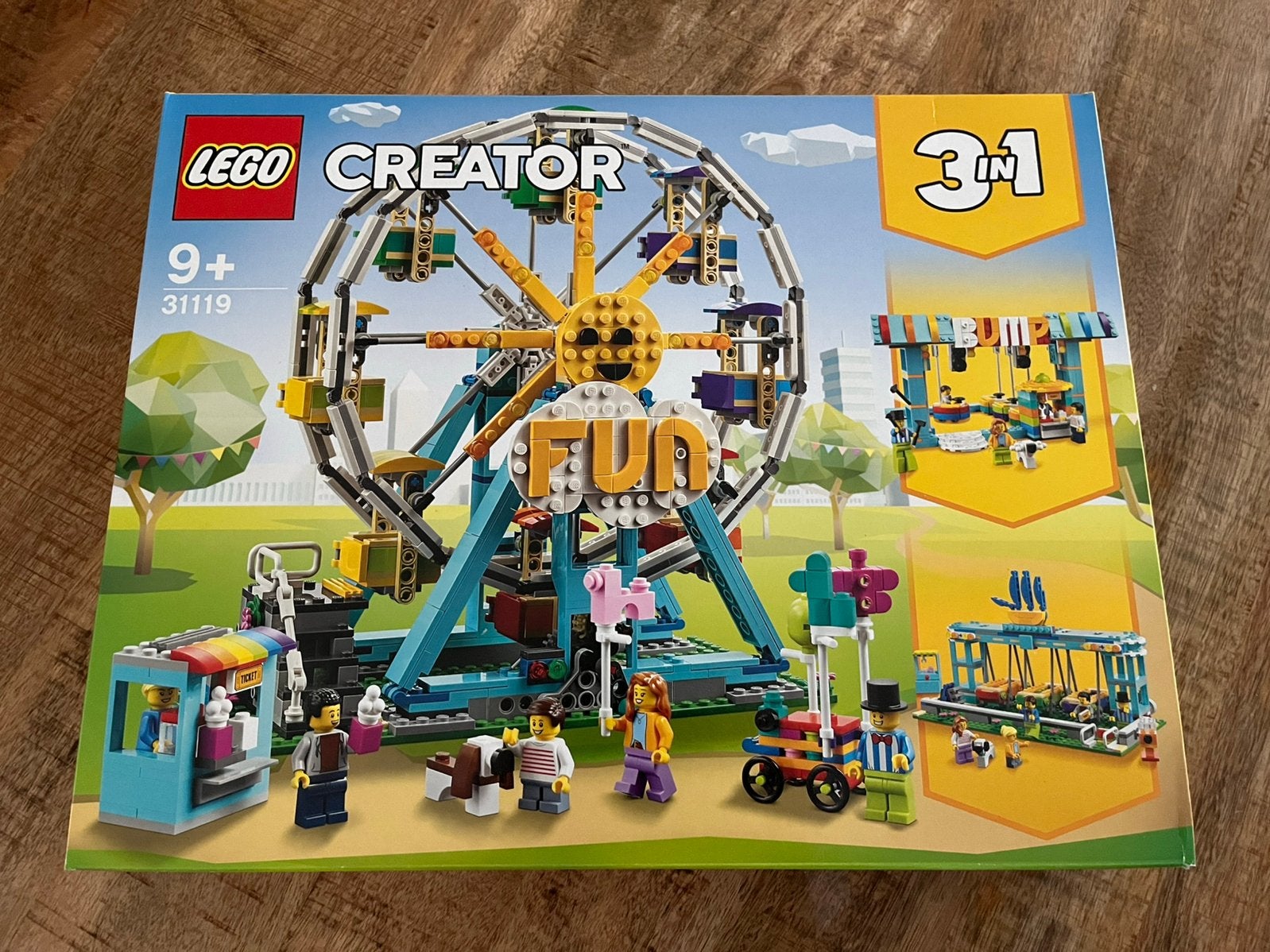 Lego 31119 Creator Reuzenrad 3in1, Ophalen, Lego, Nieuw, Ongeopend/sealed