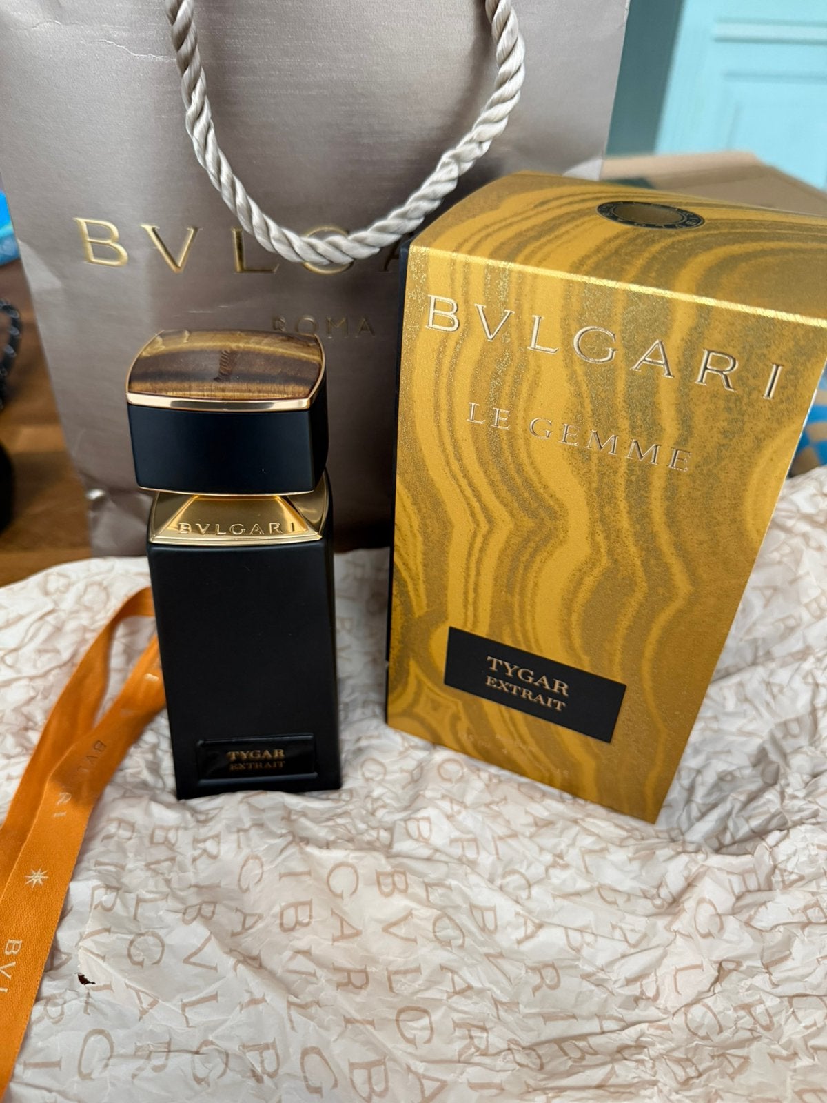 Bvlgari - Tygar extrait de parfum 125ml, Ophalen of Verzenden, Zo goed als nieuw
