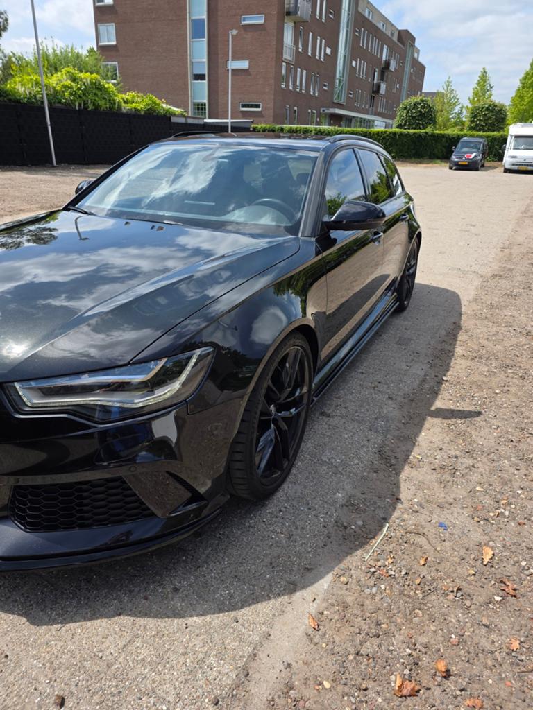 Audi RS6 4.0 445KW Quattro Avant 2013 Zwart, Auto's, Automaat, 4x4, Stationwagon, Vierwielaandrijving