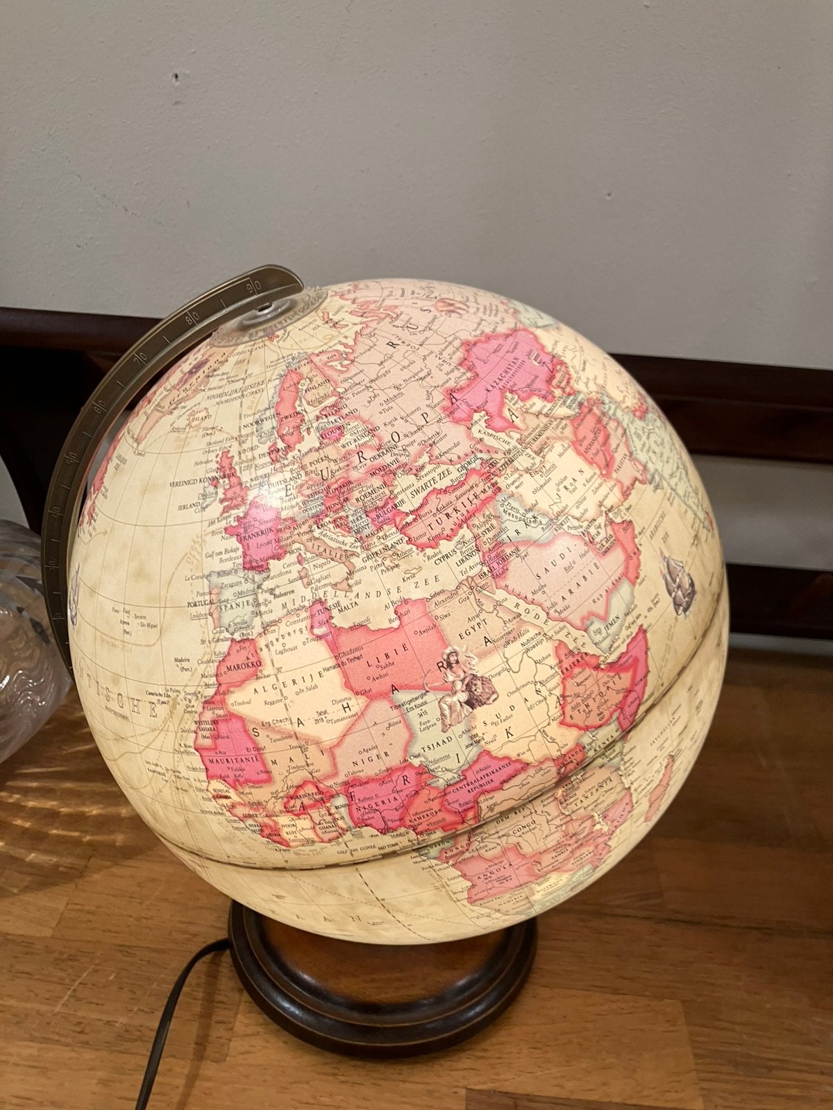 Columbus Renaissance globe 30 cm, Ophalen of Verzenden, Zo goed als nieuw