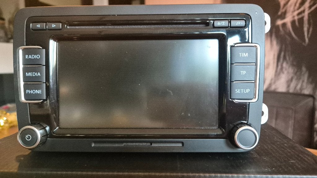 VW autoradio RCD 510, Auto diversen, Ophalen, Zo goed als nieuw