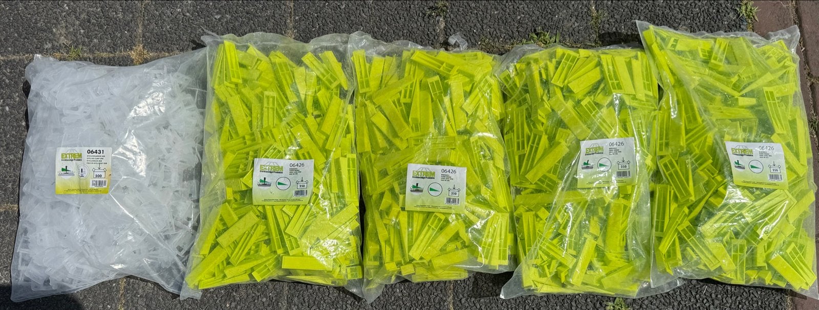 Tegel nivelleersysteem: keggen en clips, Ophalen, Overige materialen, Overige typen, Nieuw