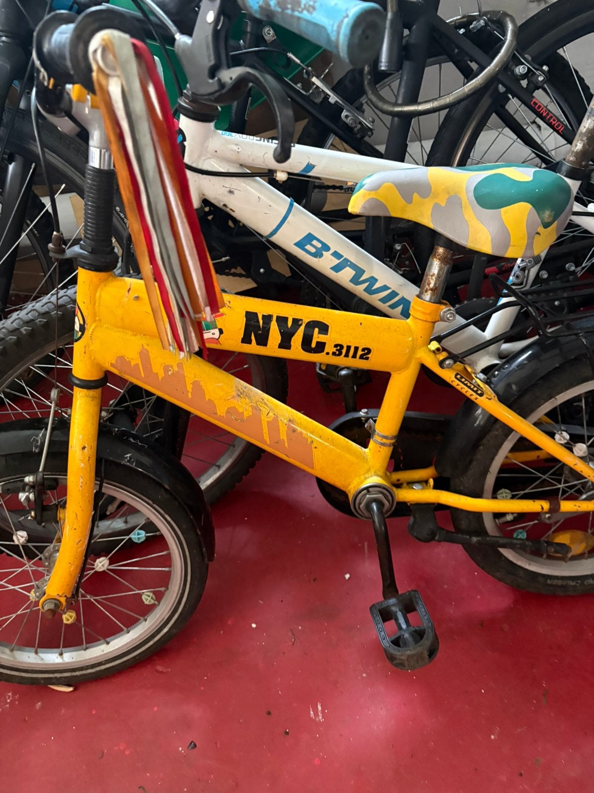 Kinder fiets, Ophalen, Gebruikt, Minder dan 16 inch