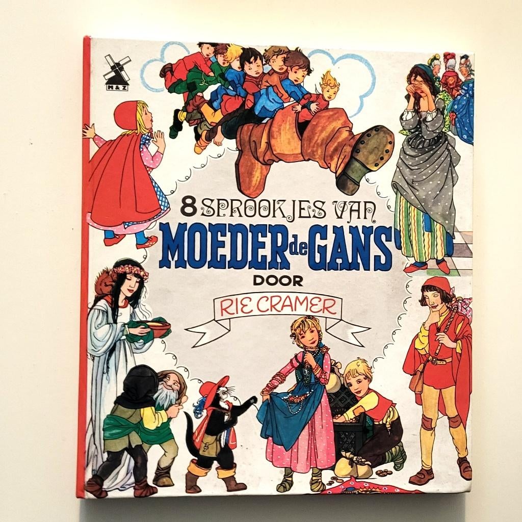 8 sprookjes van moeder de gans 1988-90, en retro kind boeke, Ophalen of Verzenden, Zo goed als nieuw