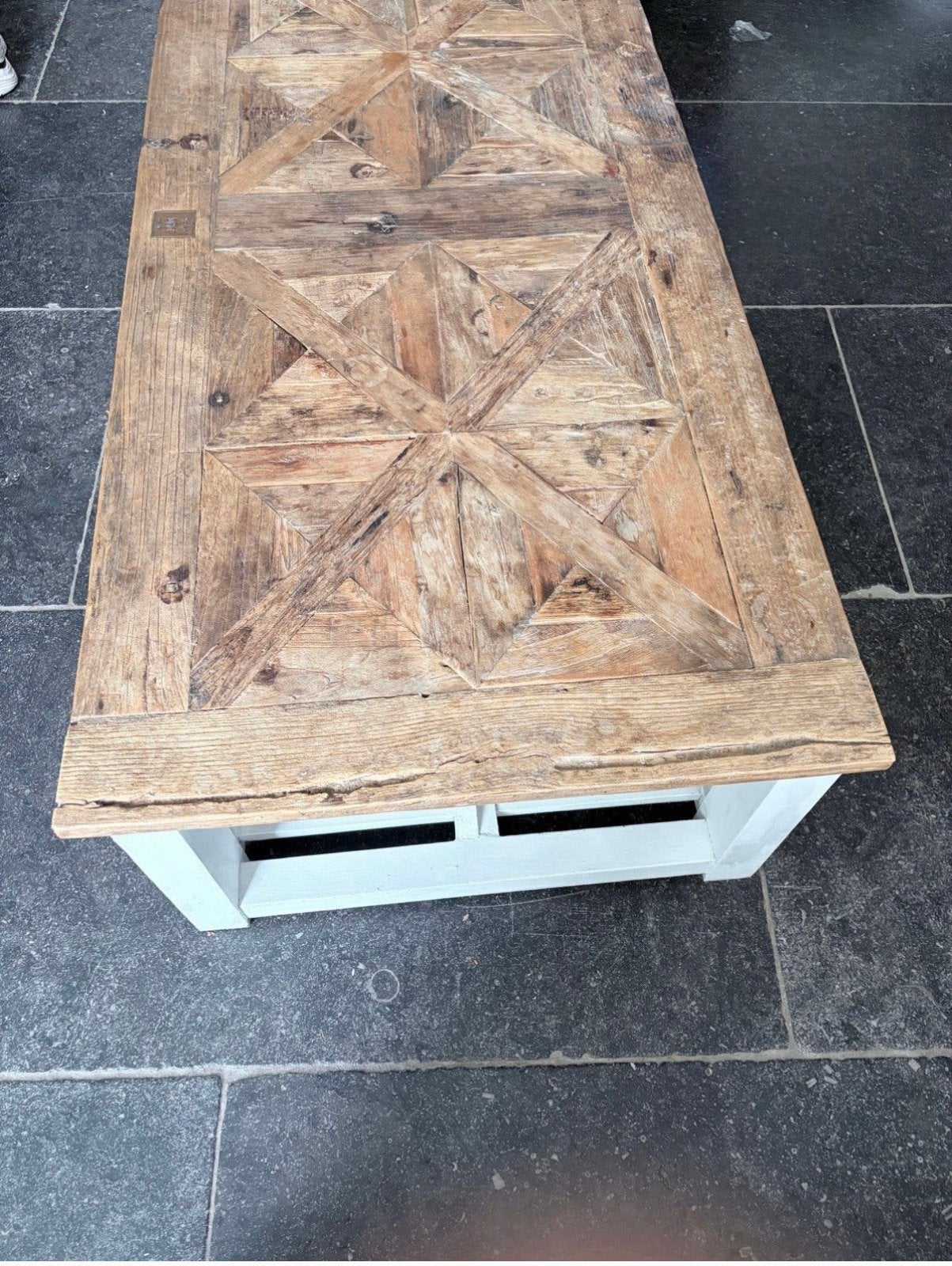 Riviera Maison Salontafel - Landelijke Stijl, Gebruikt, 100 tot 150 cm, Overige houtsoorten, 50 tot 100 cm