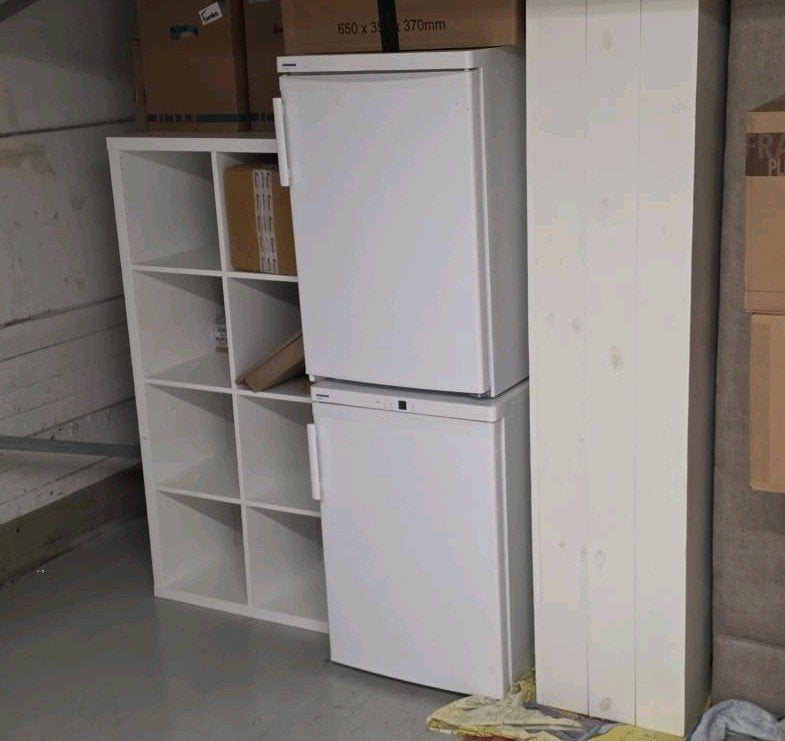 Liebherr Comfort Vriezer en Koelkast, Ophalen, Gebruikt, Minder dan 85 cm, 100 tot 150 liter