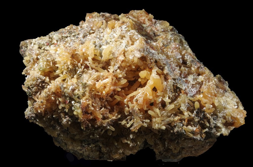 MIMETIET kristallen uit de Tsumeb mijn !, Ophalen of Verzenden, Mineraal