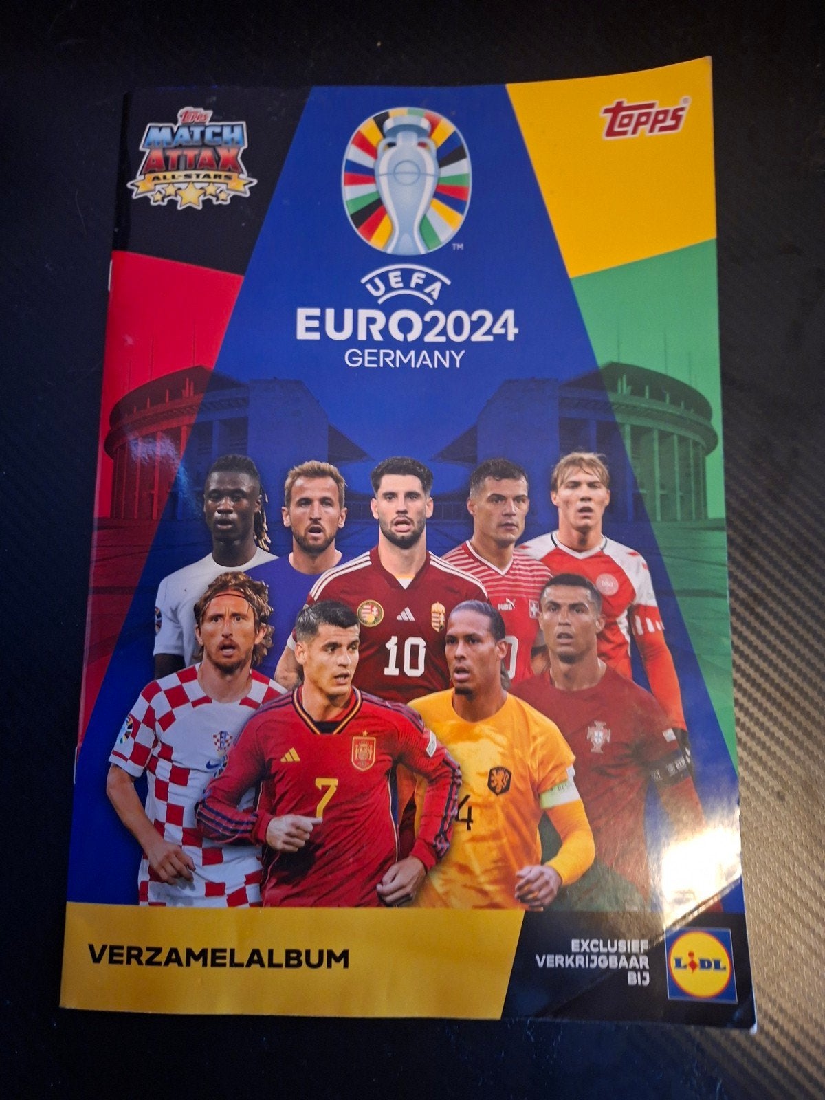 UEFA Euro 2024 Match Attax All Stars Verzamelalbum + kaarten, Verzamelen, Ophalen, Zo goed als nieuw, Overige sporten, Spelerskaart