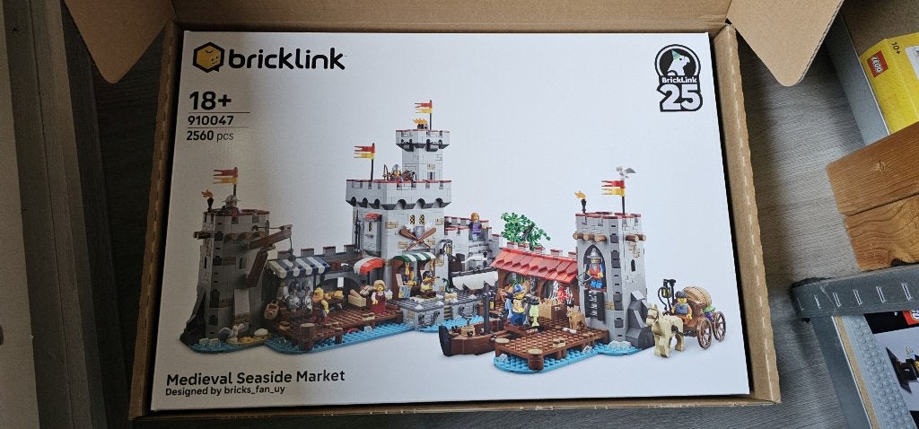 LEGO BDP 910047 Medieval Seaside Market (Bricklink), Lego, Nieuw, Ophalen of Verzenden, Compleet
