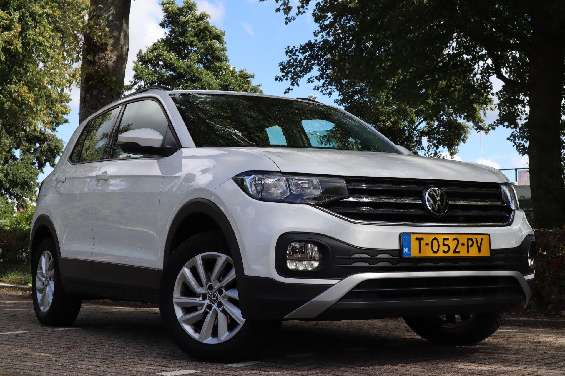 Volkswagen T-Cross 1.0 TSI Life | Carplay | ACC | (bj 2023), Voorwielaandrijving, T-Cross, Gebruikt, Euro 6