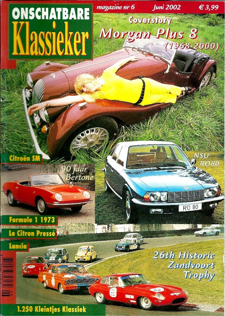 Onschatbare Klassieker reportage Morgan Plus 8 1968-2000, Ophalen of Verzenden, Gelezen, Overige merken