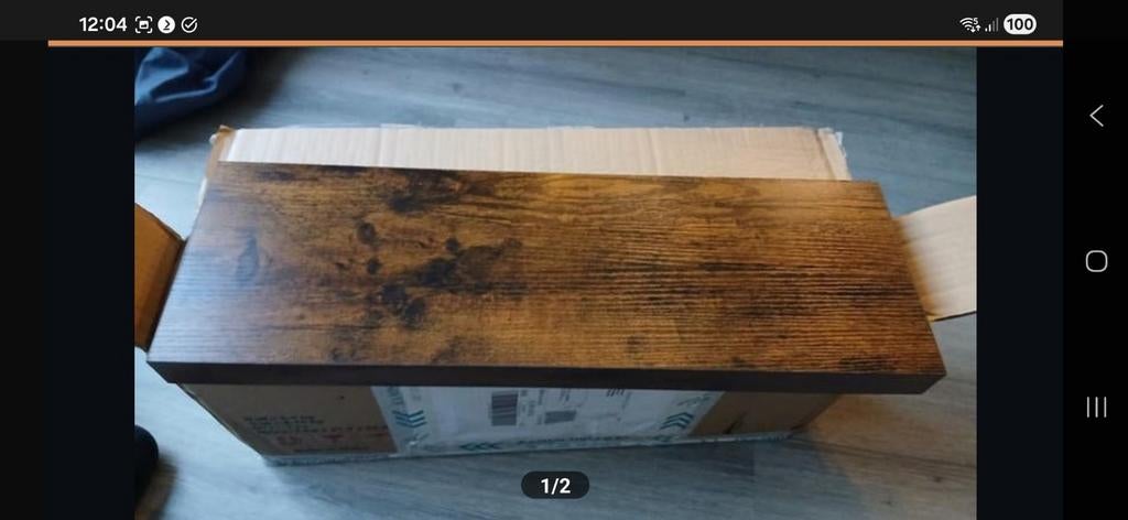 Wandplank Houtlook - Nieuw in Doos, Huis en Inrichting, Woonaccessoires | Wandplanken en Boekenplanken, Ophalen of Verzenden, Nieuw