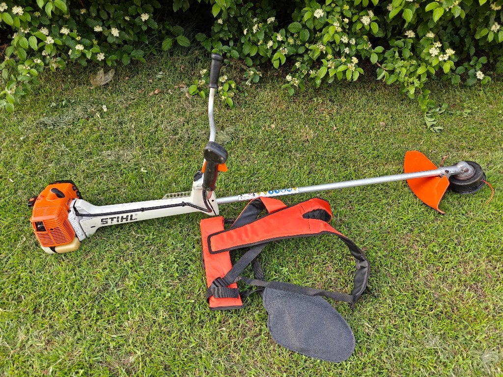 Stihl FS350 benzine bosmaaier, Tuin en Terras, Ophalen, Gebruikt, 30 tot 50 cm, Benzine