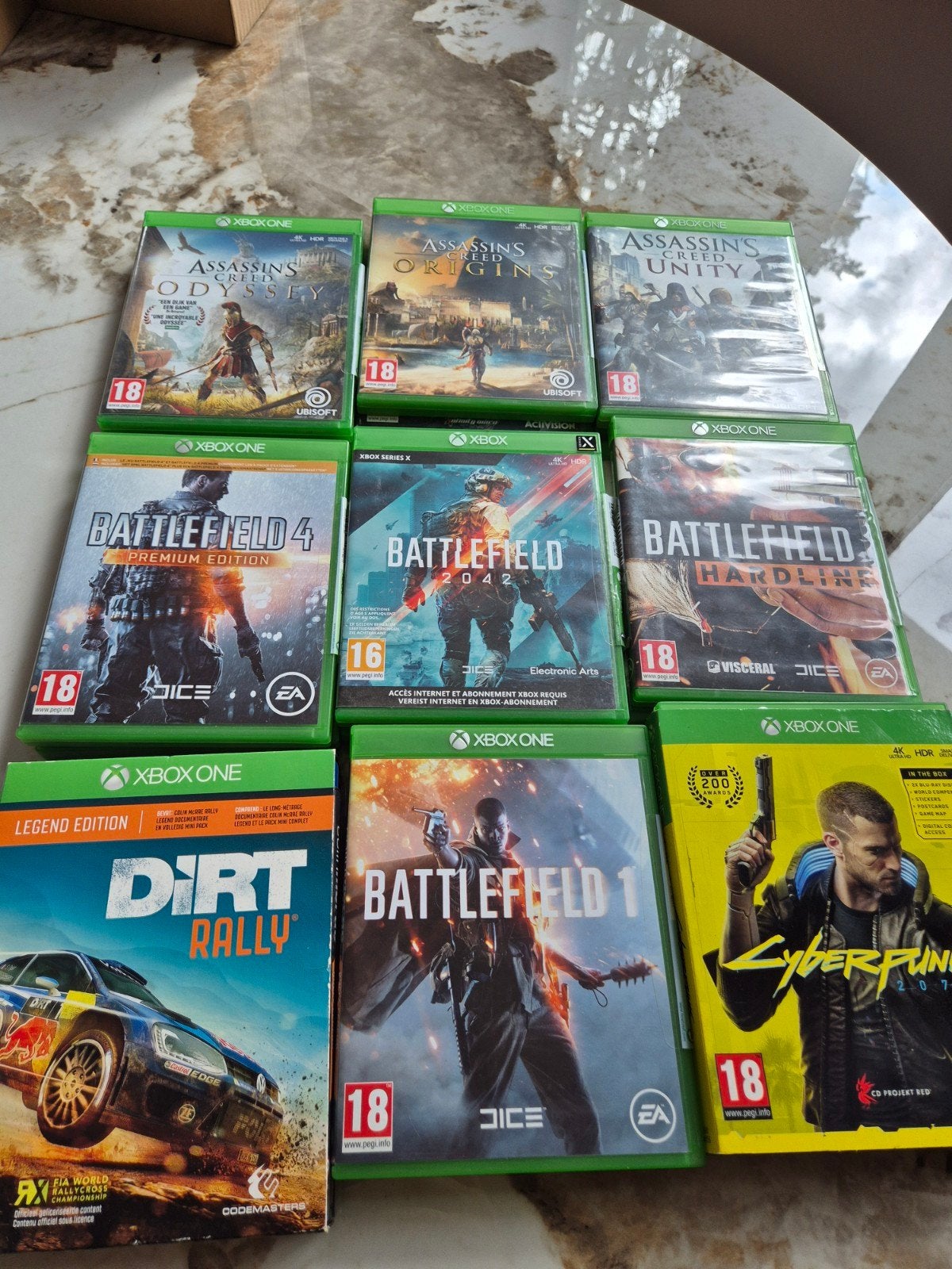 Xbox One Games: The Witcher, Elder Scrolls, Battlefield, etc, Spelcomputers en Games, Online, Gebruikt, Vanaf 18 jaar, Overige genres