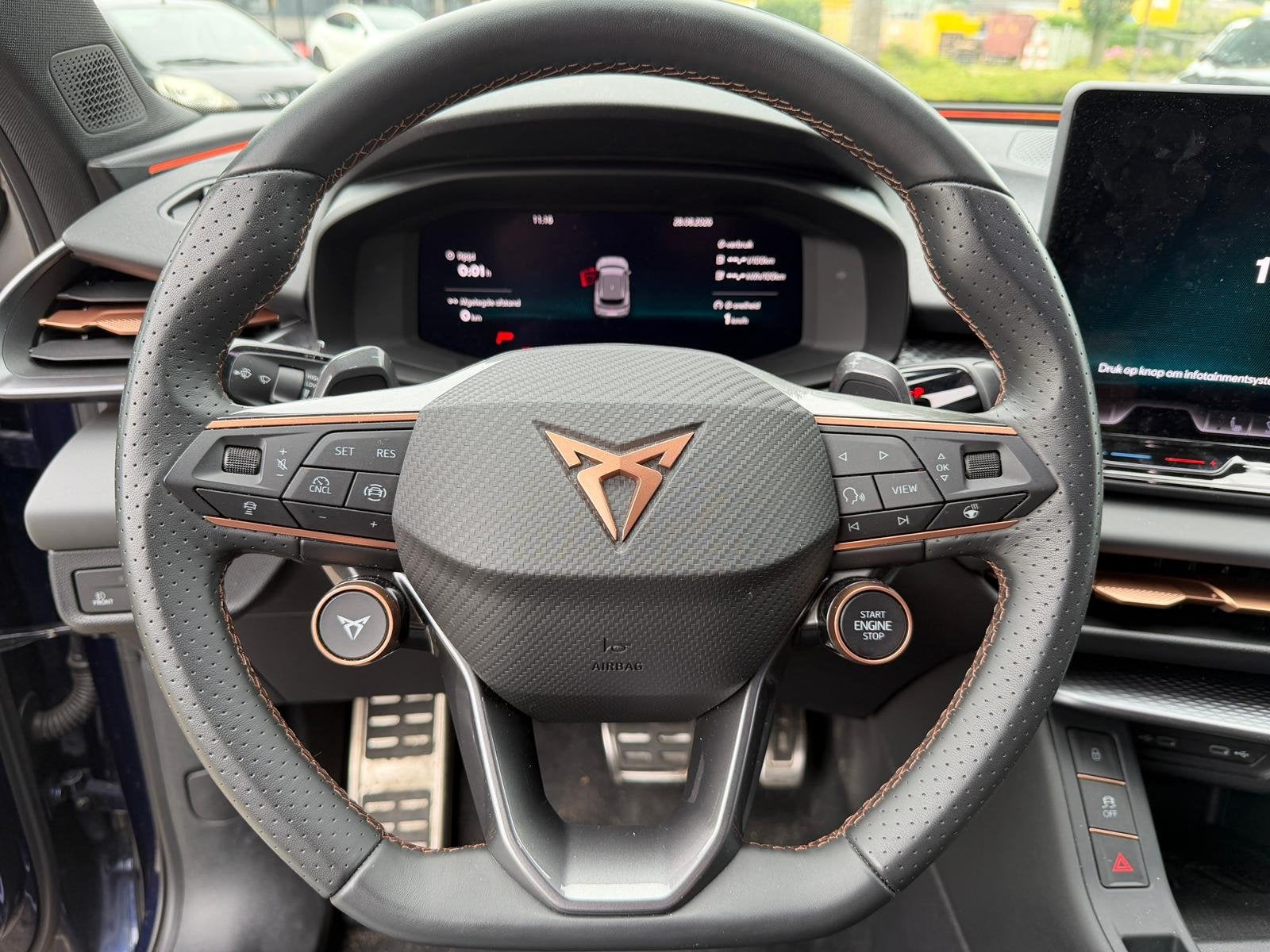CUPRA Terramar 1.5 TSI e-Hybrid Business Camera 360 graden M, Auto's, 12 maanden, 1798 kg, 4 cilinders, Blauw