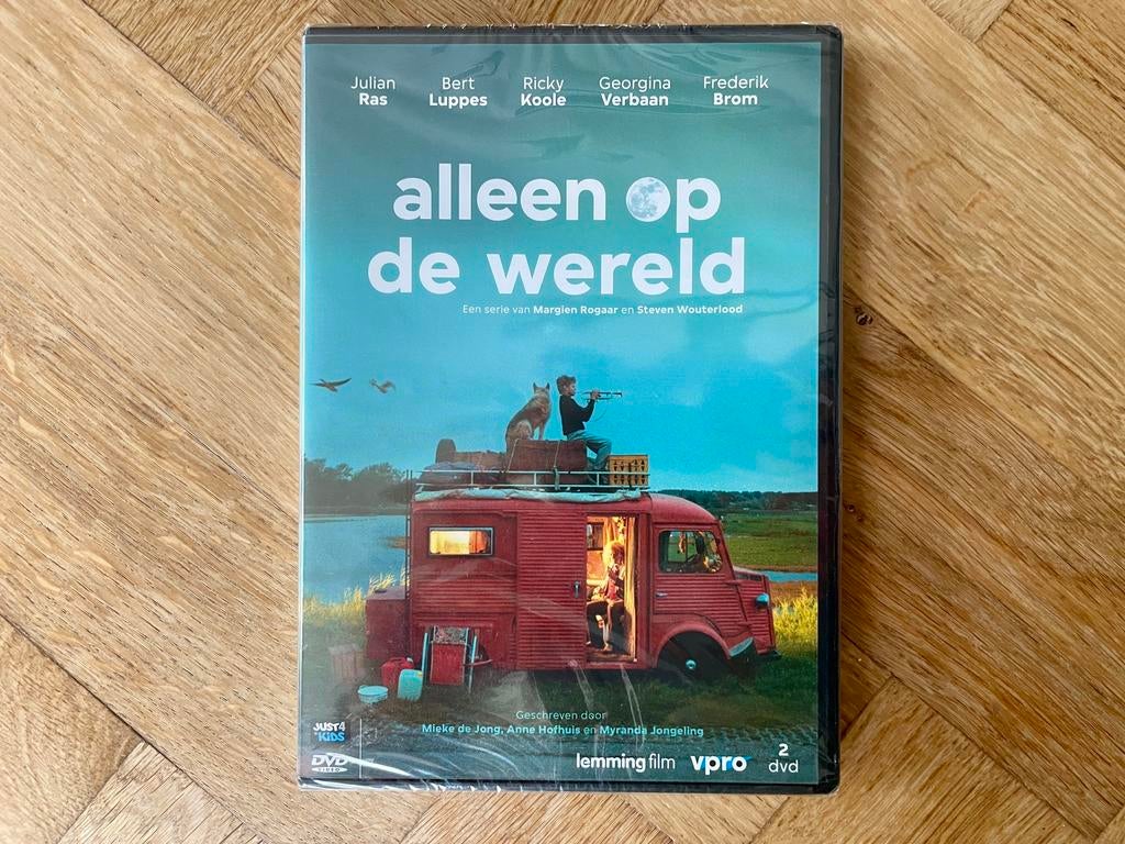 NIEUW: Alleen op de Wereld - VPRO Serie op DVD (met NL), Avontuur, Alle leeftijden, Ophalen of Verzenden, Zo goed als nieuw