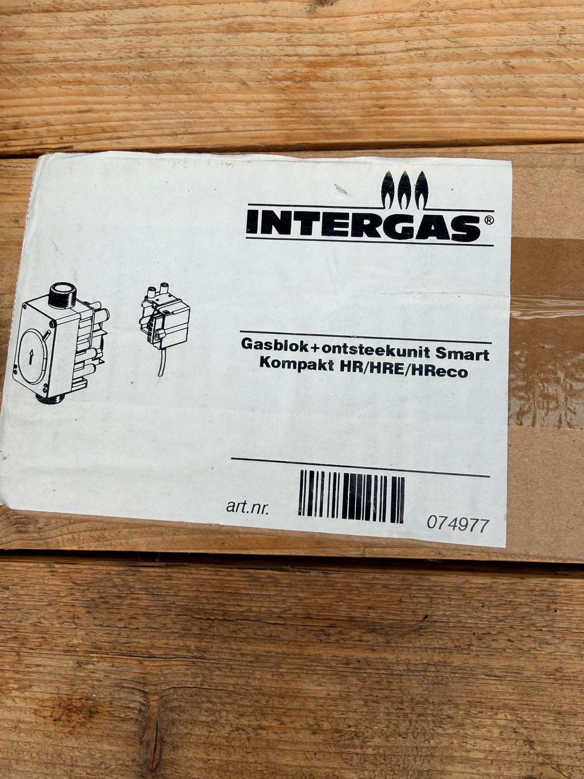 Intergas Gasblok + Ontsteekunit Smart Kompakt HR/HRE/HReco, Ophalen of Verzenden, Nieuw, Cv-ketel of Combi-ketel, Hoog rendement (Hr)