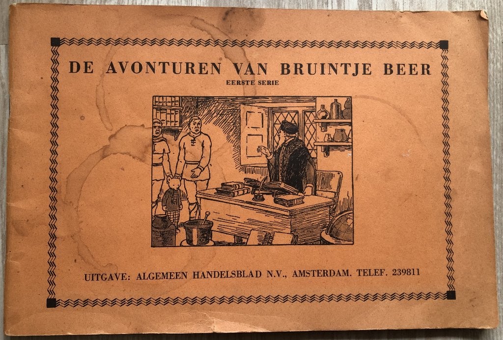 BRUINTJE BEER - DE AVONTUREN VAN BRUINTJE BEER -, Eén stripboek, Ophalen of Verzenden, Zo goed als nieuw