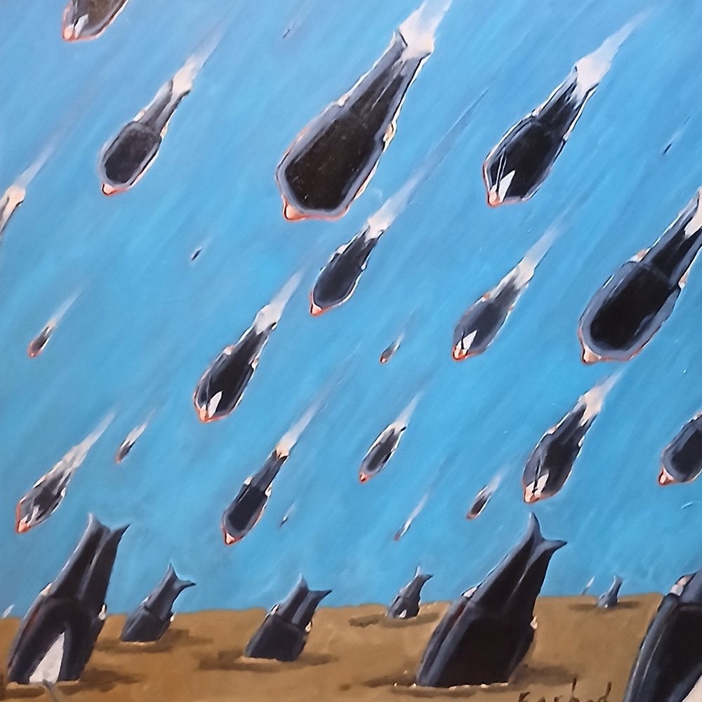 Atelieropruiming – Acryl schilderij zoekt een nieuw thuis, Acrylverf, Overig onderwerp, Ophalen of Verzenden, Handgeschilderd