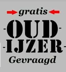 Gratis haal ik u oud ijzer en metalen op, Ophalen
