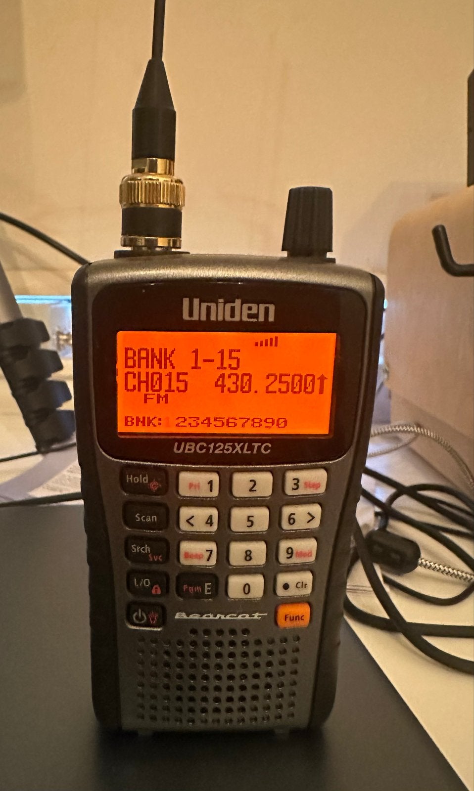 Uniden UBC125XLT Portofoon Scanner - Zo goed als nieuw, Verzenden, Zo goed als nieuw, 500 kanalen of meer