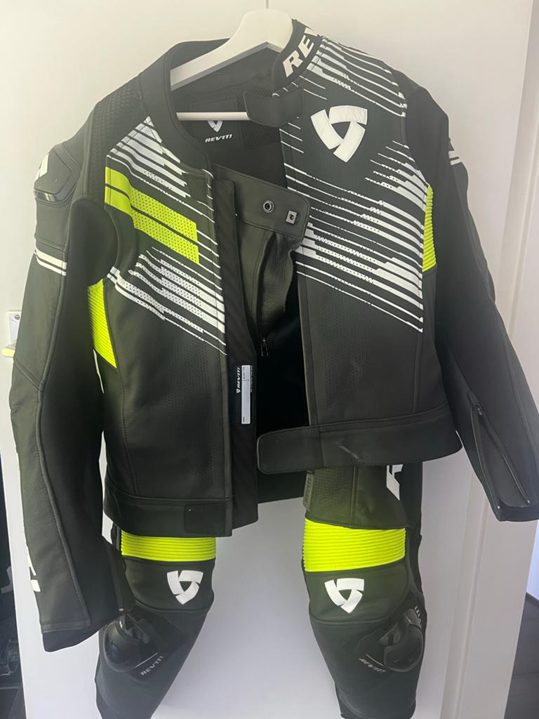Rev'it 2-delig motorpak maat 50 nieuw, Motoren, Kleding | Motorkleding, Ophalen of Verzenden, Nieuw zonder kaartje, Heren, Combipak