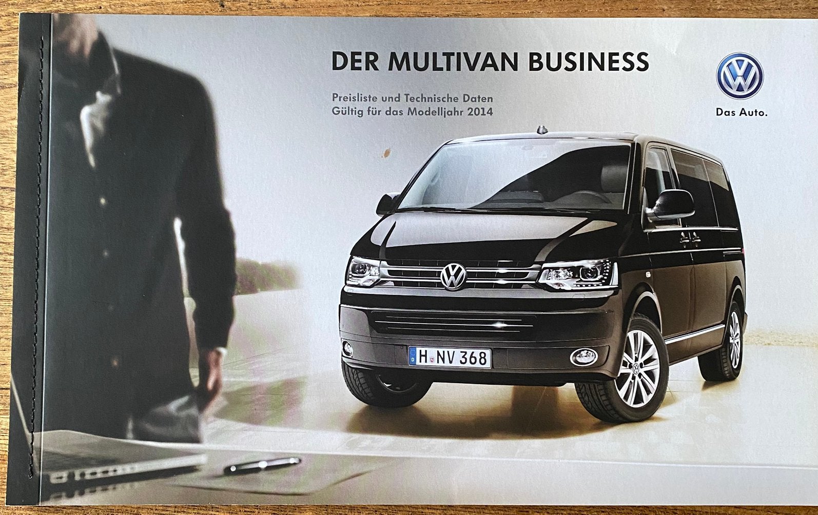 VW MULTIVAN Business - 2014 Autofolder, Verzenden, Nieuw, Volkswagen