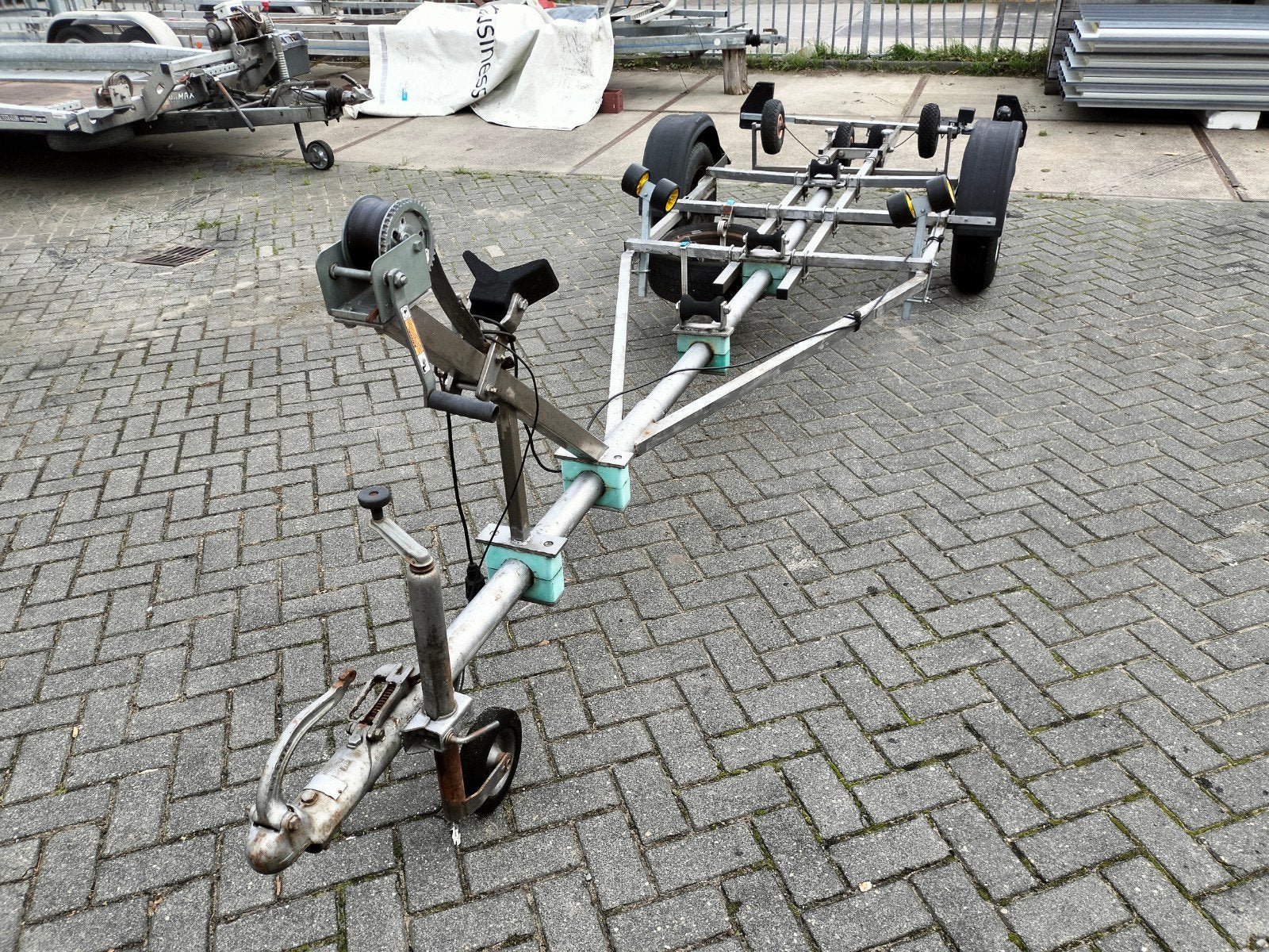 boot trailer met liet, Ophalen of Verzenden, Gebruikt