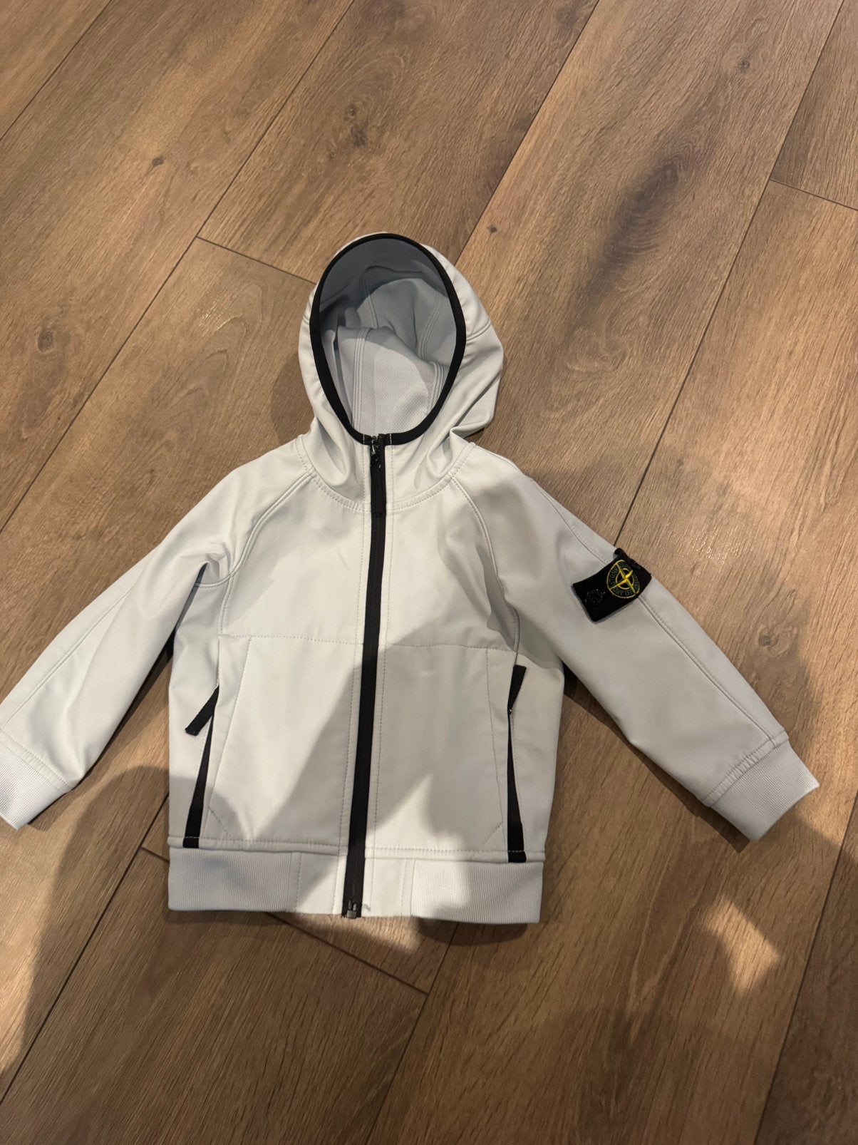 Stone island junior softshel jas maat 92 (2 jaar ), Verzenden, Zo goed als nieuw, Jongen, Jas
