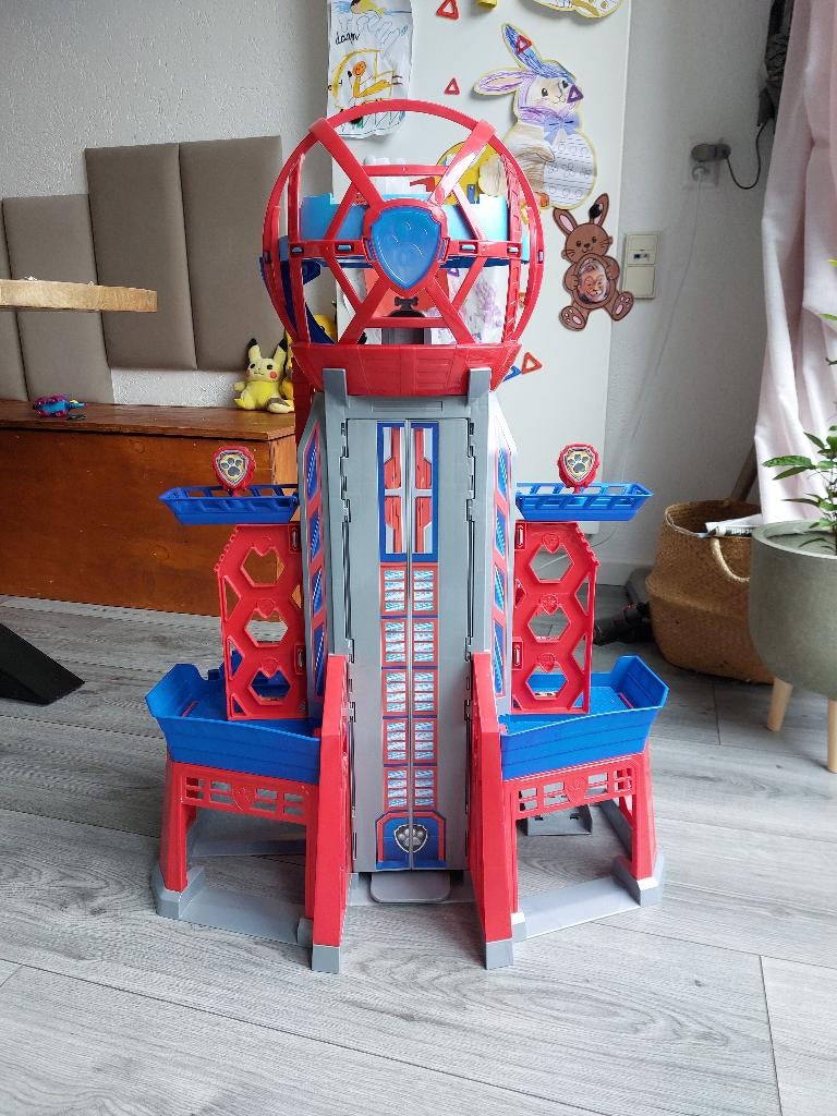 Paw patrol toren, Kinderen en Baby's, Speelgoed | Actiefiguren, Ophalen, Gebruikt