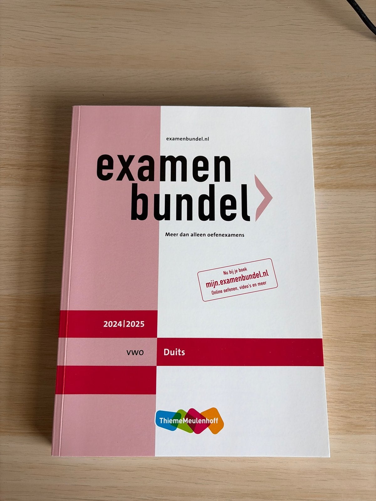 Examenbundel Duits VWO 2024/2025, Boeken, Ophalen of Verzenden, Alpha, Nieuw
