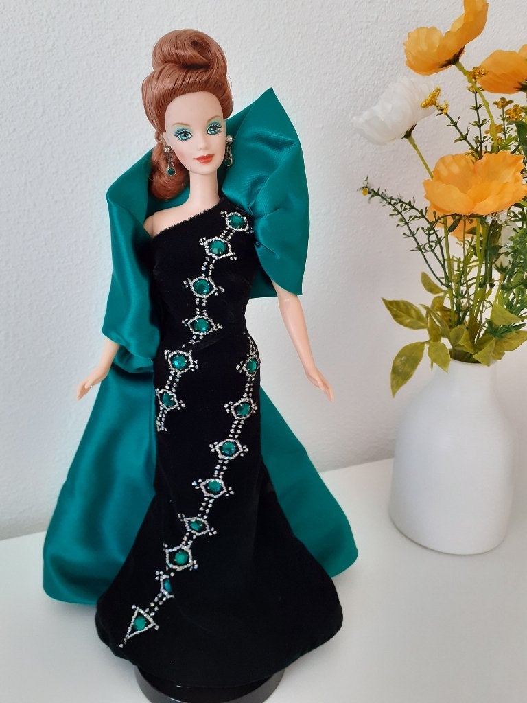 Vintage Barbie pop  "Emerald Ember" (1997) in prijs verlaagd
