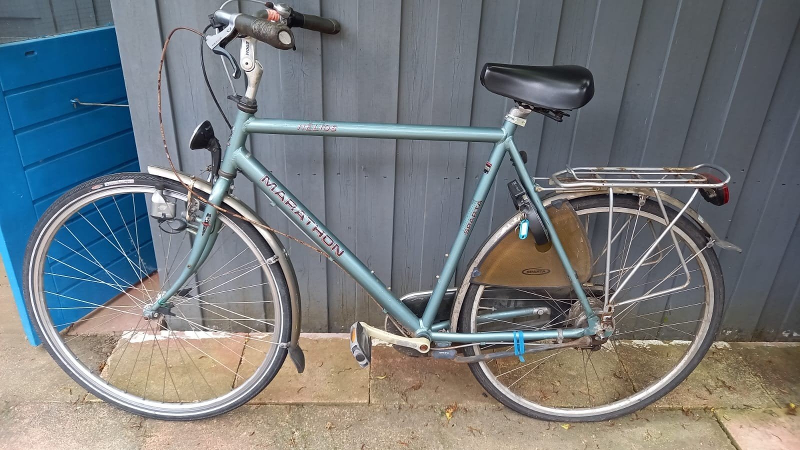 Sparta heren fiets, Ophalen, Gebruikt, Minder dan 10 versnellingen, Overige merken