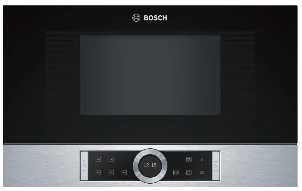 Bosch serie 8 Inbouw solo magnetron, Witgoed en Apparatuur, Ophalen of Verzenden, Inbouw, 45 tot 60 cm, Magnetron