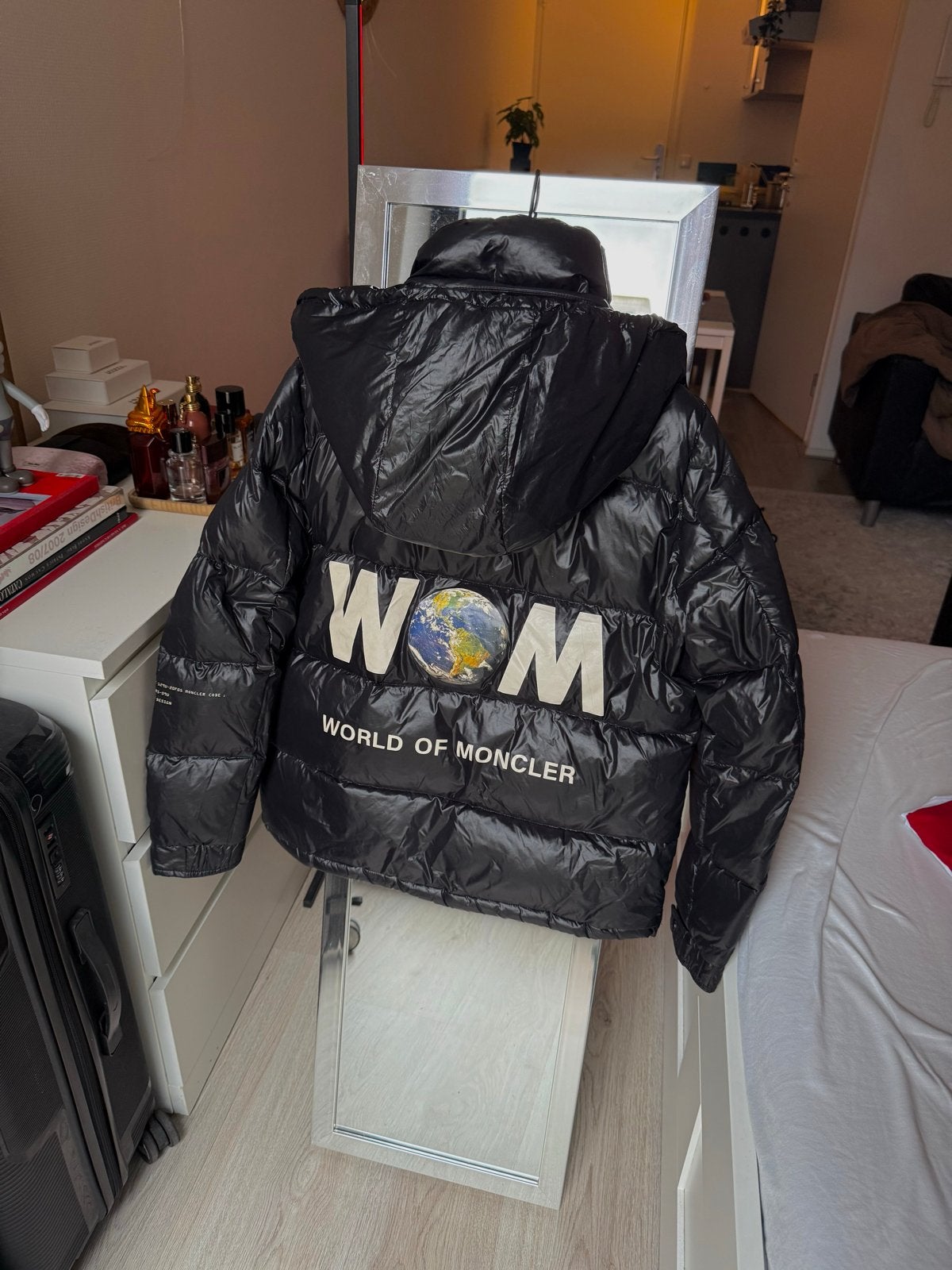 Moncler Fragment Hiroshi Fujiwara Puffer Jacket Zwart, Verzenden, Zo goed als nieuw, Maat 46 (S) of kleiner, Zwart