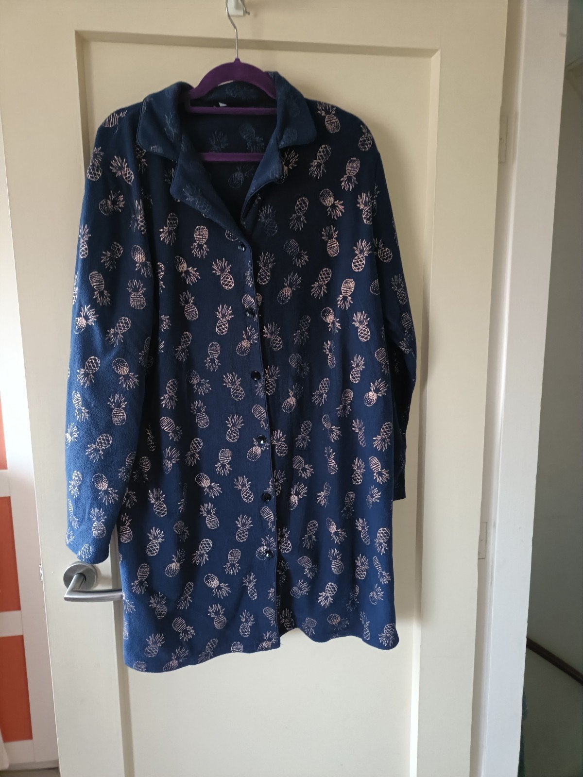 Comfortabel nachthemd met ananasprint, Onbekend, Ophalen of Verzenden, Gedragen, Maat 38/40 (M)