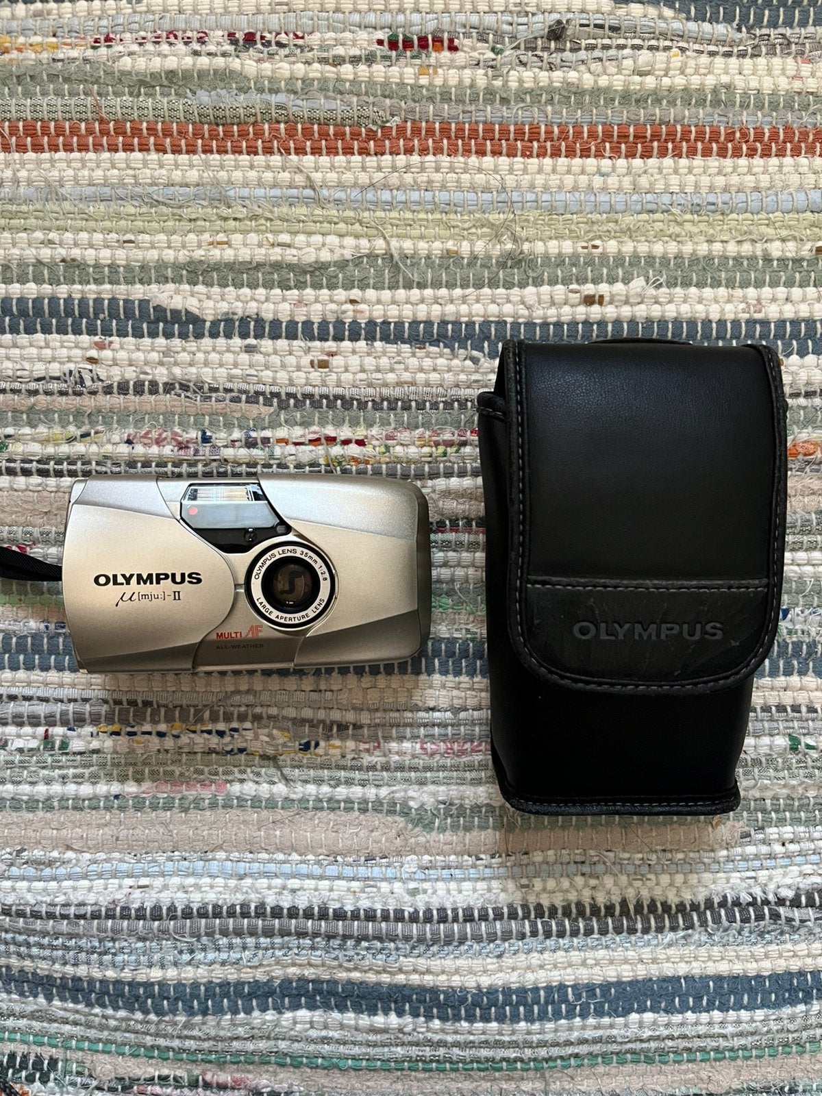 Olympus Mju II, Ophalen, Zo goed als nieuw, Compact, Olympus