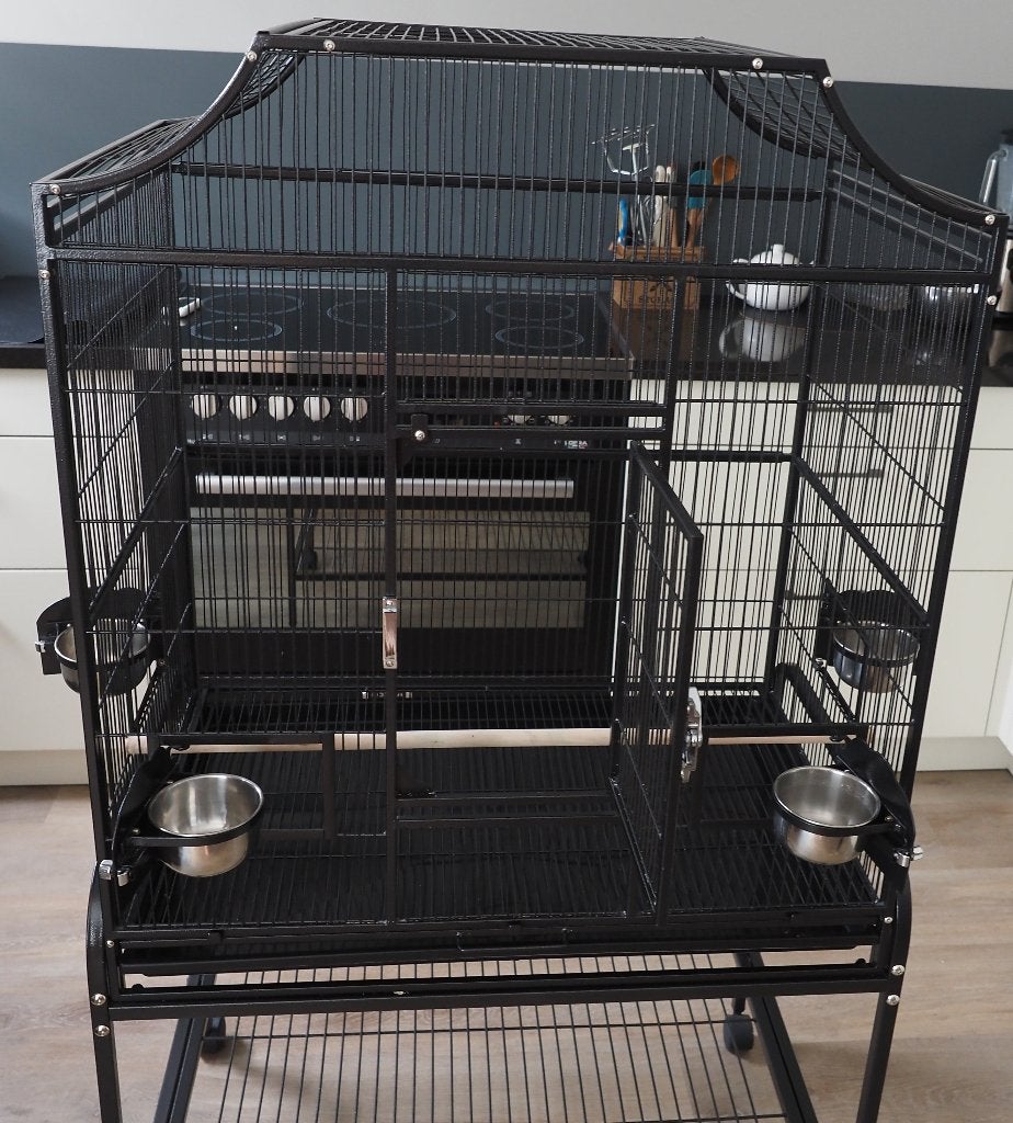 Keddoc vogelkooi Florida 82x54x155, Dieren en Toebehoren, Ophalen, Gebruikt, Metaal, Vogelkooi