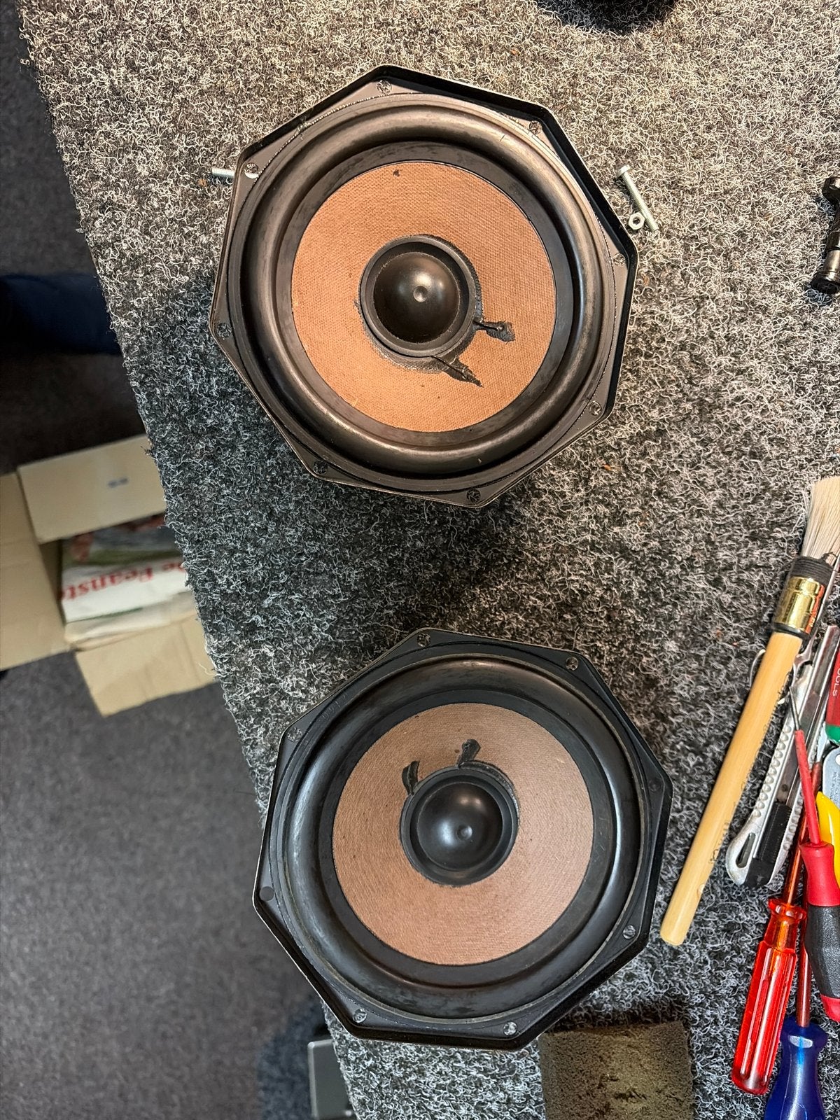 Philips AD 7065/W4 Bas Luidspreker - Vintage Audio, Ophalen of Verzenden, Gebruikt