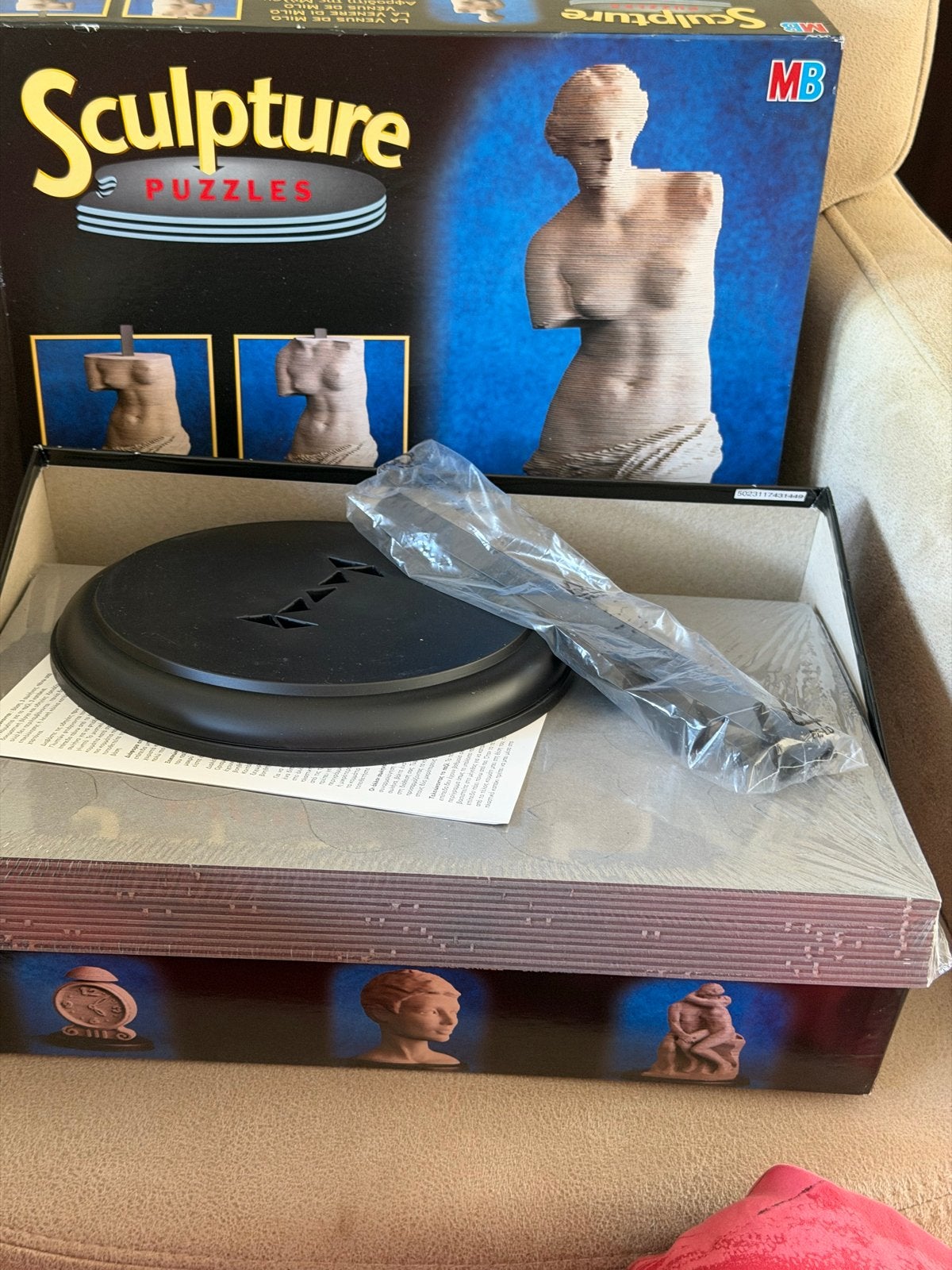 MB Sculpture Puzzles - Venus van Milo 3D Puzzel, Ophalen of Verzenden, Minder dan 500 stukjes, Zo goed als nieuw, Rubik's of 3D-puzzel