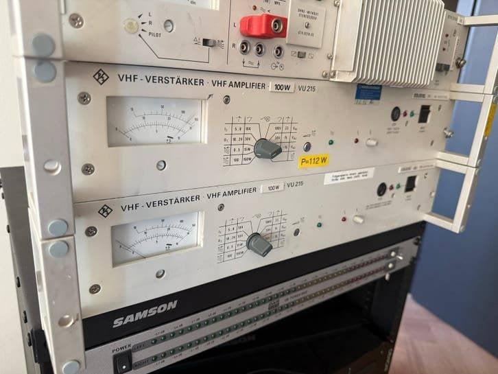 Rohde & Schwarz 100W Eindtrap VU 215, Ophalen, Gebruikt, Zender