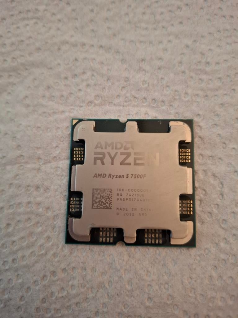 AMD Ryzen 5 7500F Processor, Computers en Software, Processors, 6-core, AM5, Ophalen of Verzenden, Zo goed als nieuw