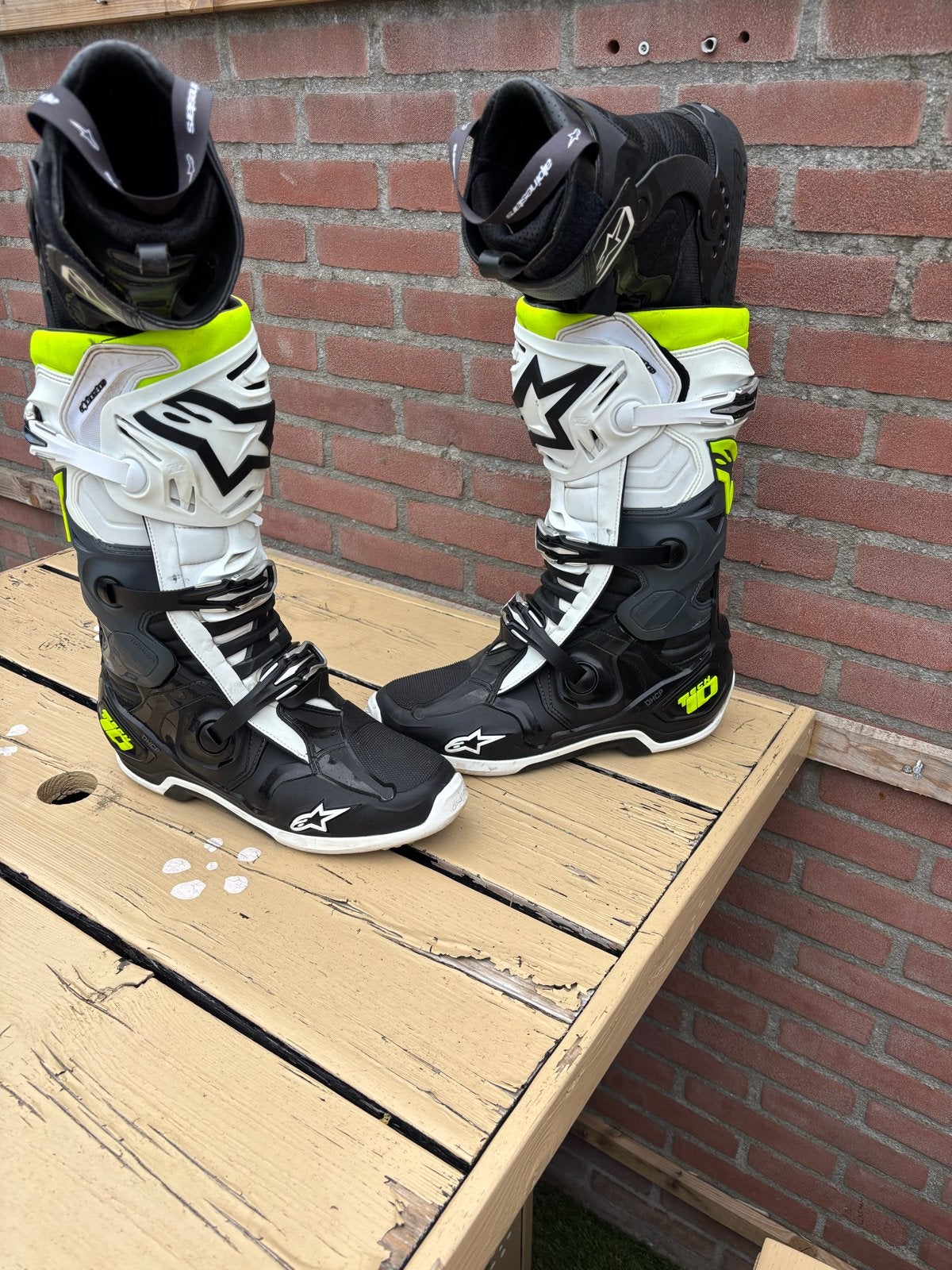Alpinestars Tech 10 crosslaarzen maat 48, Ophalen, Tweedehands, Heren, Laarzen