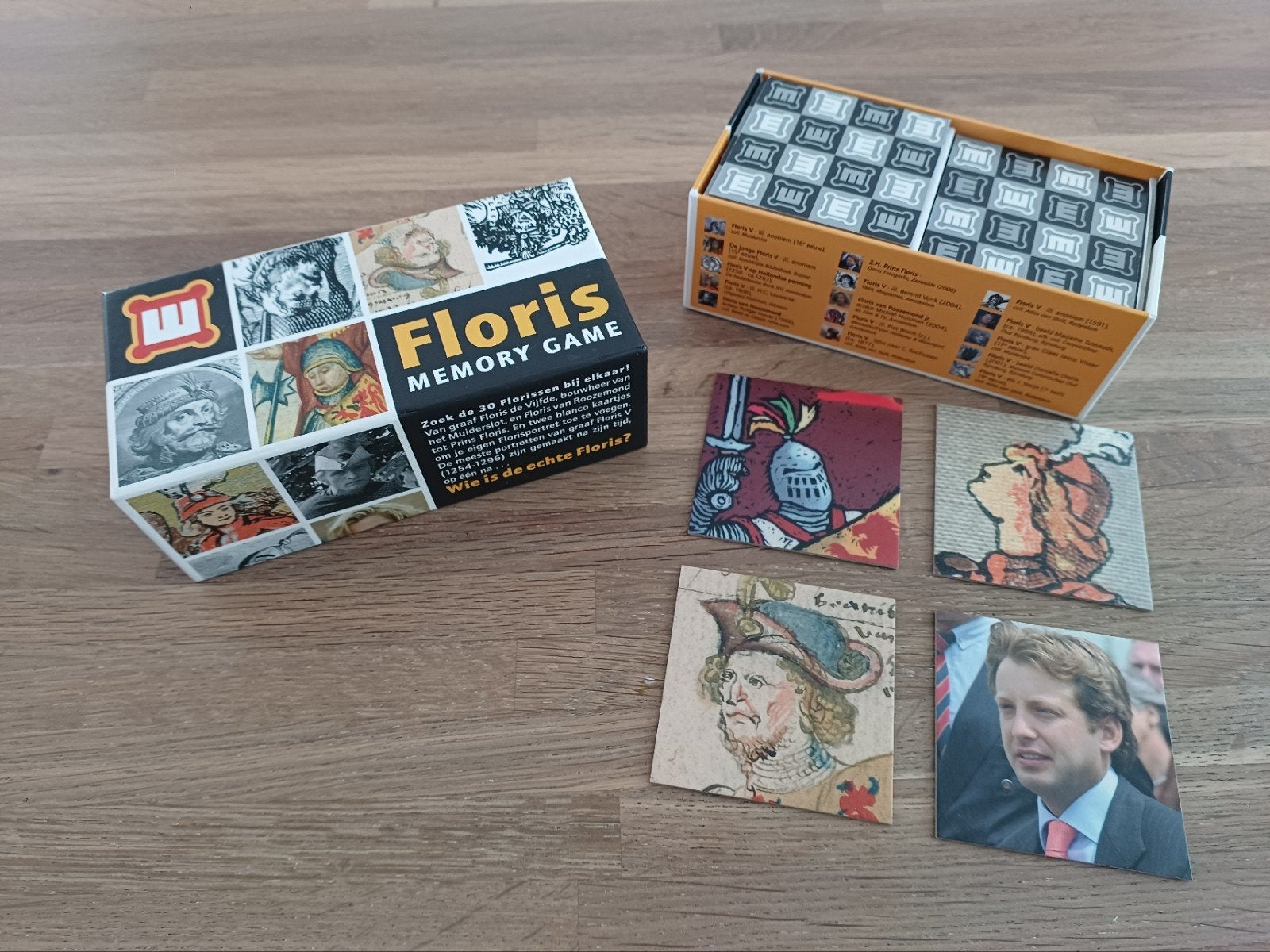 Floris Memory Game - Muiderslot, Een of twee spelers, Ophalen of Verzenden, Zo goed als nieuw