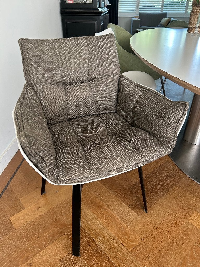 2 prachtige B&B Italia eetkamerstoelen., Ophalen, Twee, Design, Zo goed als nieuw