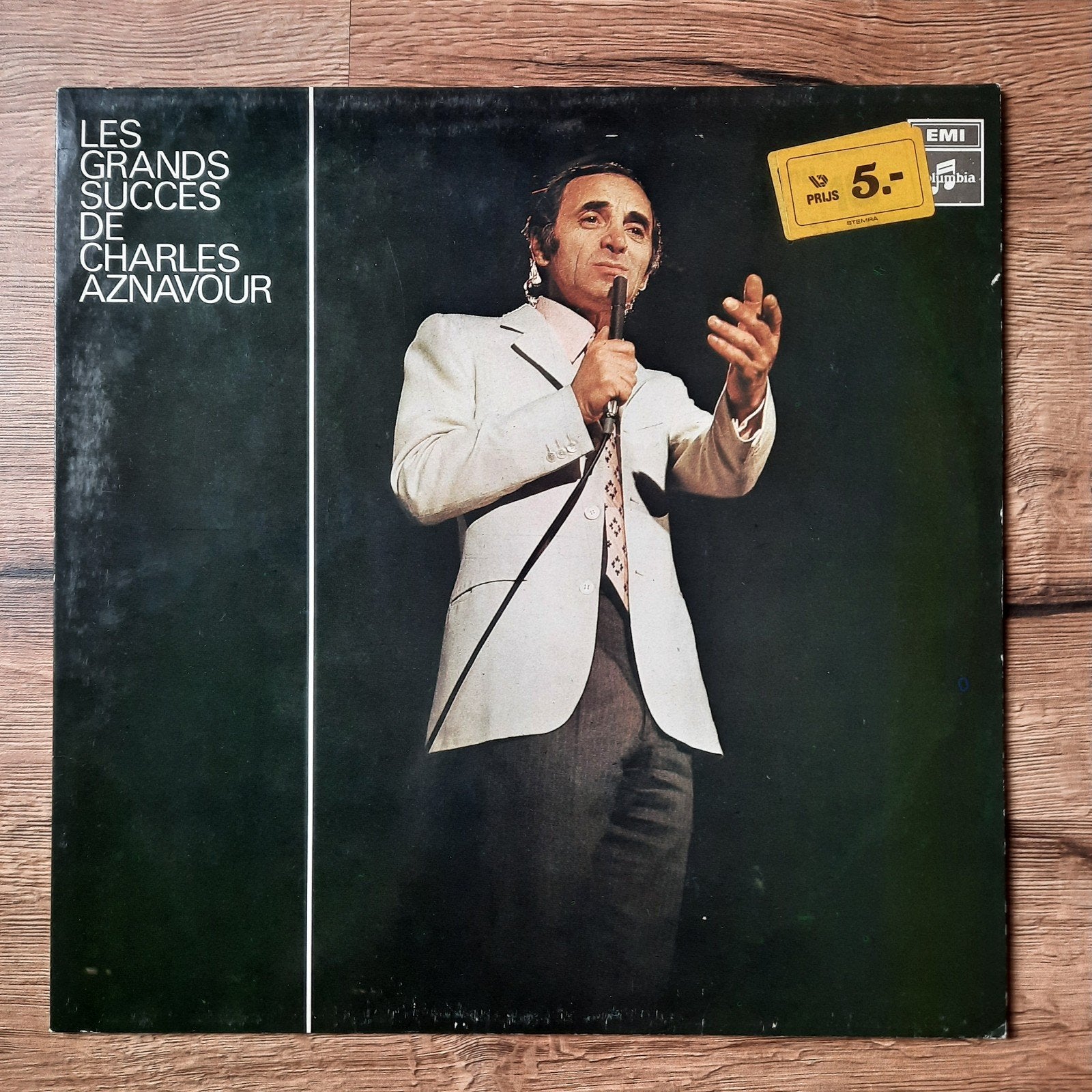 Charles Aznavour - Les Grands Succes de Charles Aznavour, Ophalen of Verzenden, 1970 - 1979, Gebruikt, 12 inch