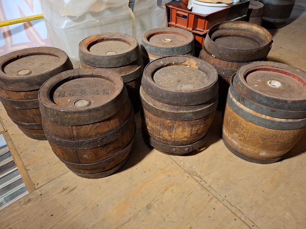 amstel bier bierfust 20 L bierton biervat decoratie vintage, Ophalen