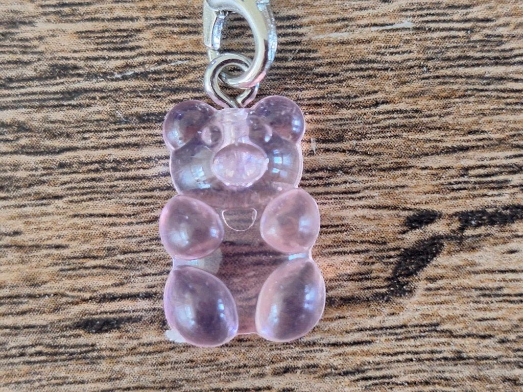 Telefoonhanger : Lichtroze Gummi Beer !!, Info@keycharms.nl, Nieuw, Medemblik, Telefoonhanger of Accessoire