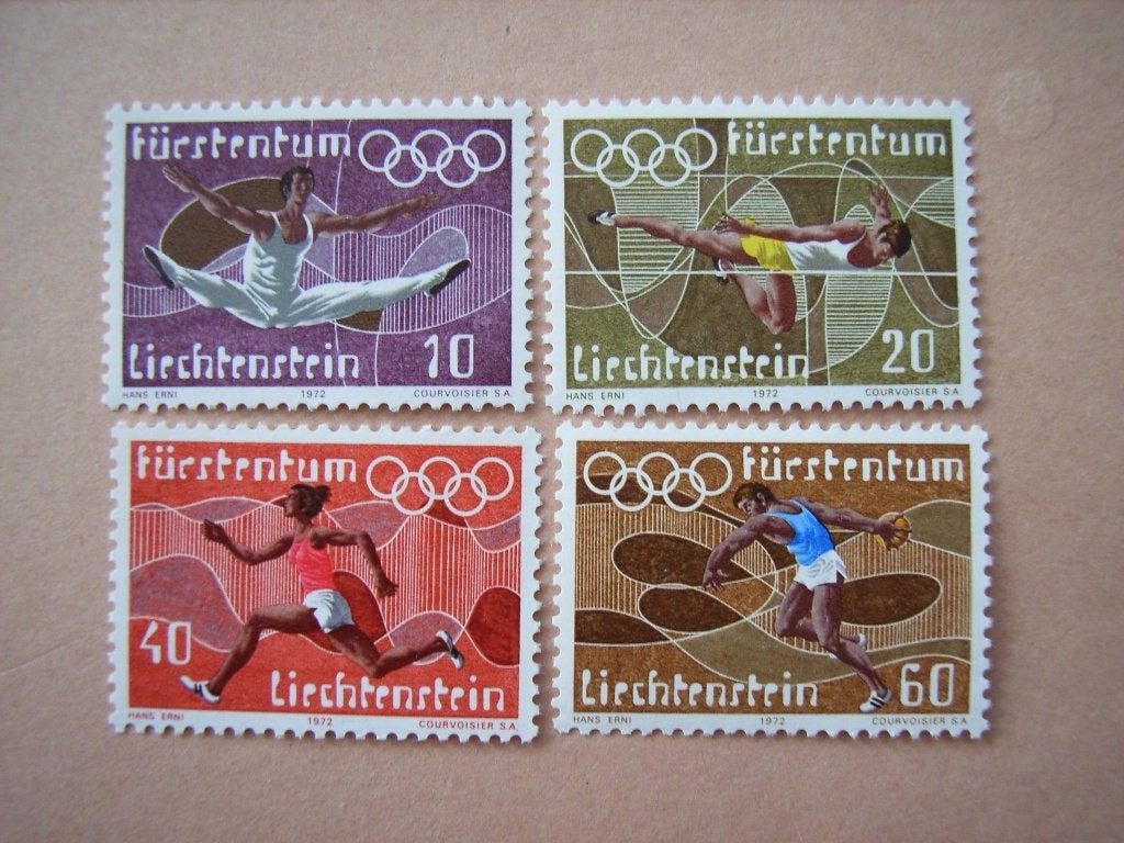 BL   Liechtenstein 556-559, Ophalen of Verzenden, Overige landen
