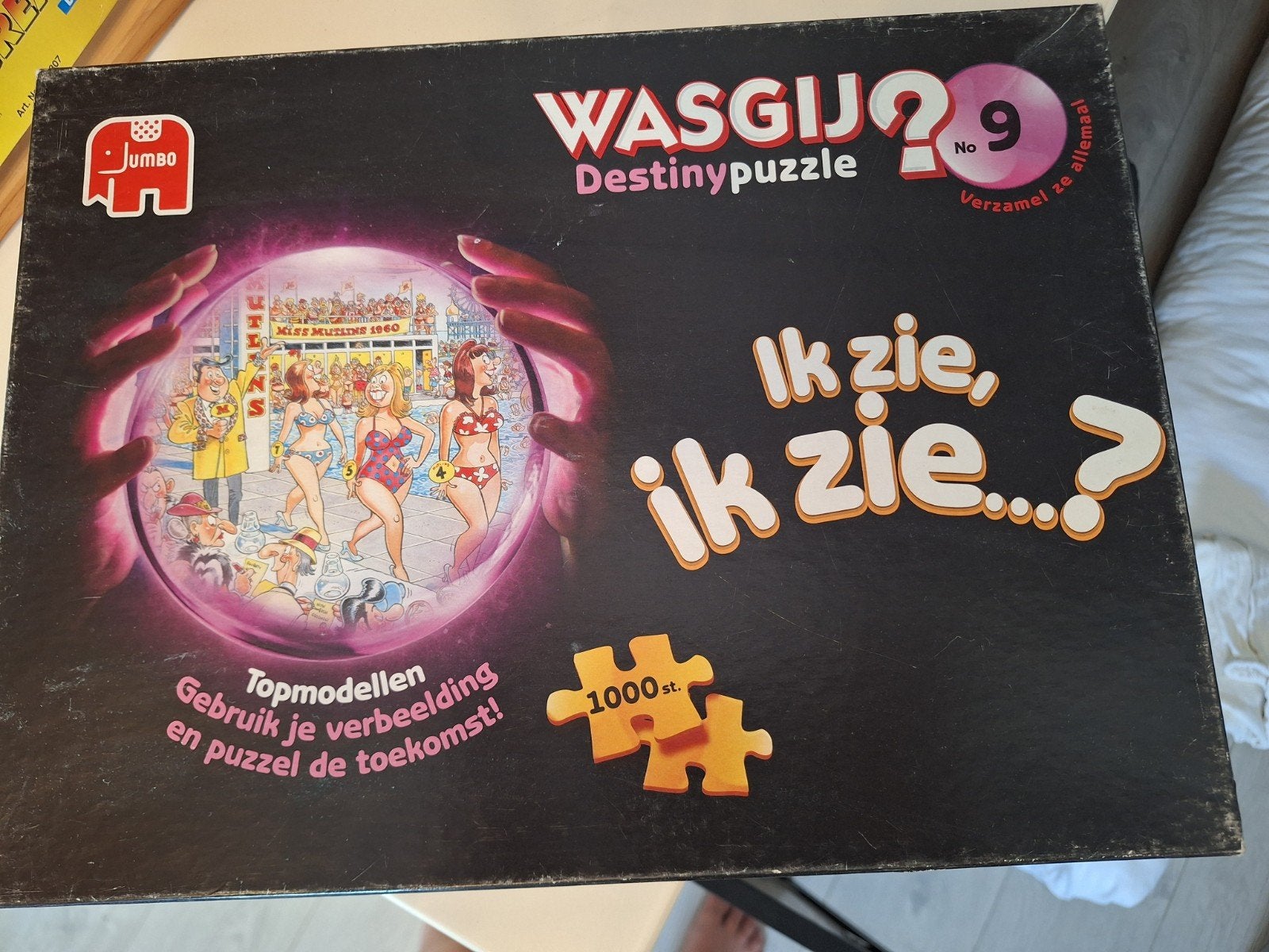 Wasgij Destiny 9 & Original 29 Puzzels - Compleet, Ophalen, 500 t/m 1500 stukjes, Gebruikt, Legpuzzel